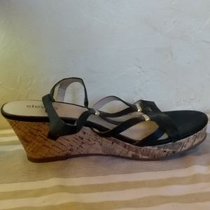 Stevie's wedge high heel shoes.